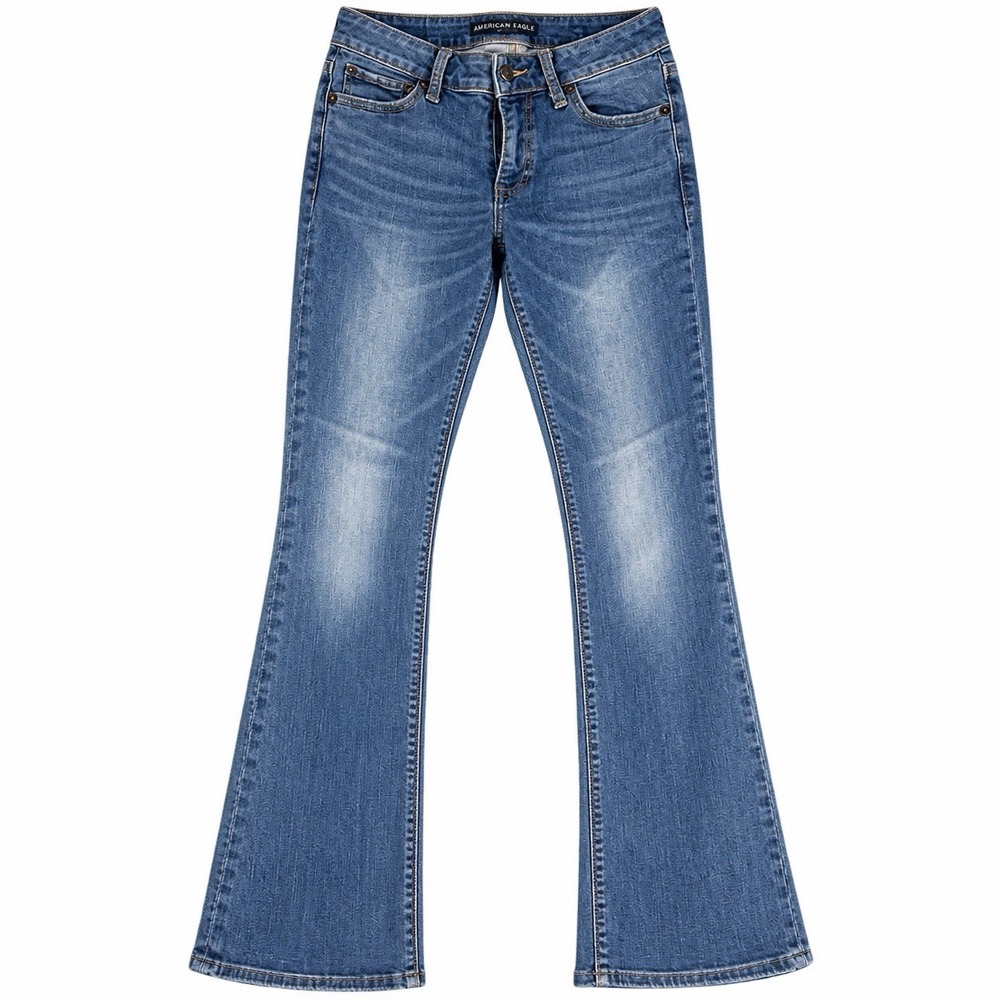 lucky brand jeans womens lolita boot cut jeans 2/26 y2k Stretch